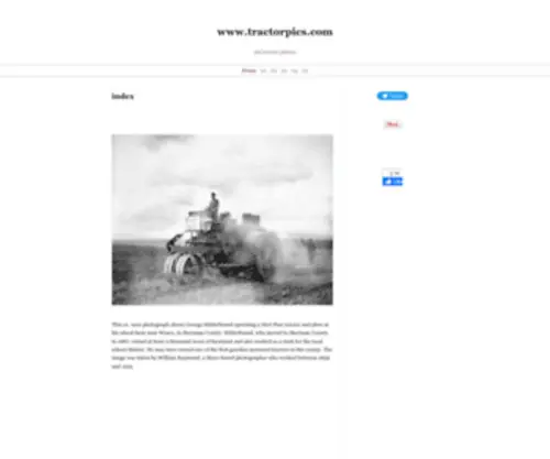 Tractorpics.com(Index) Screenshot