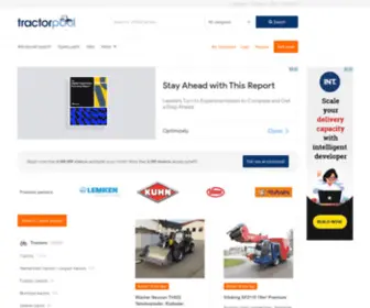 Tractorpool.co.uk(OnlineUsed farm machinery) Screenshot