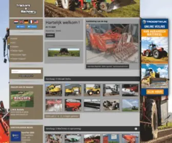 Tractors-AND-Machinery.nl(Tractors and Machinery) Screenshot