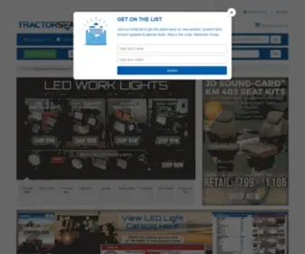 Tractorseats.com(K&M Manufacturing) Screenshot