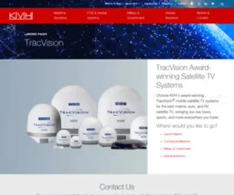 TracVision.com(KVH) Screenshot