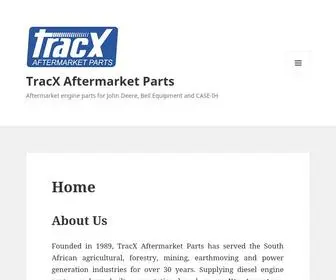 Tracx.co.za(Aftermarket engine parts for John Deere) Screenshot