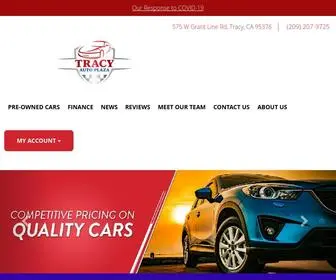 Tracyautoplaza.net(Tracy Auto Plaza) Screenshot