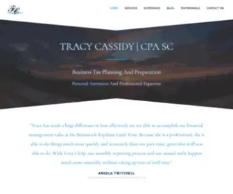 Tracycassidy.com(Tracy Cassidy) Screenshot