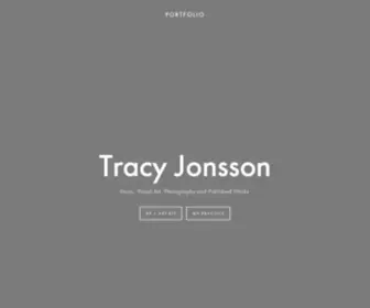 Tracyjonssondesigns.com(Tracy Jonsson Designs) Screenshot