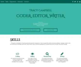 Tracylcampbell.com(Tracy Campbell) Screenshot