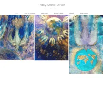 Tracymarieoliver.com(Art & Soul) Screenshot