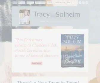 Tracysolheim.com(Tracy Solheim) Screenshot