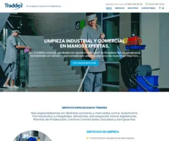 Traddex.com(Empresa de Limpieza Industrial y Comercial) Screenshot