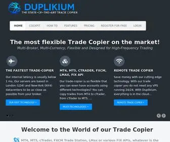 Trade-Copier.com(Free Forex Trade Copier for MT4) Screenshot