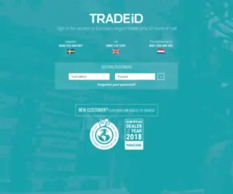 Trade-ID.co.uk(Plastic Card Printers) Screenshot