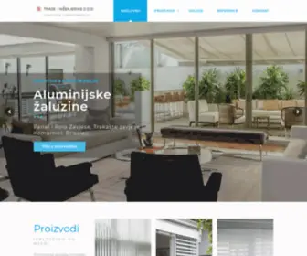 Trade-Inzenjering.hr(Žaluzine) Screenshot