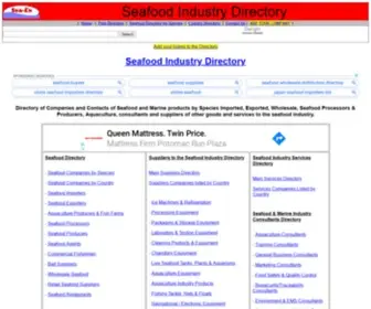Trade-Seafood.com(Seafood Industry Online Directory) Screenshot