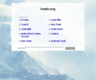 Trade.org(Trade) Screenshot