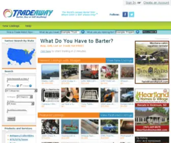 Tradeaway.com(Barter, Trade, Sell, Swap at TradeAway) Screenshot