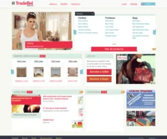 Tradebel.com(Belarusian company) Screenshot