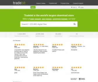 Tradebit.com(Sell Files and Downloads) Screenshot