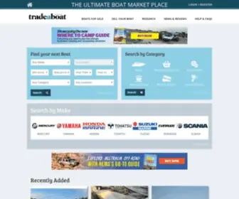 Tradeboats.com.au Screenshot