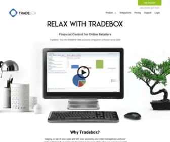 Tradebox.co.uk(Financial Control for Online Retailers) Screenshot