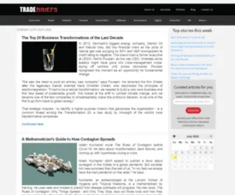 Tradebriefs.com(Tradebriefs) Screenshot