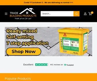 Tradebuildingproducts.co.uk(Trade Building Products) Screenshot