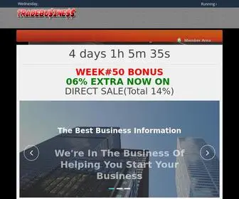 Tradebussines.com(Trade Business Digital Marketing Agency) Screenshot