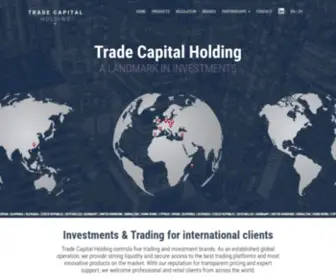 Tradecapitalholding.com(Trade Capital Holding) Screenshot