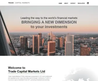 Tradecapitalmarkets.com(Trade Capital Markets) Screenshot