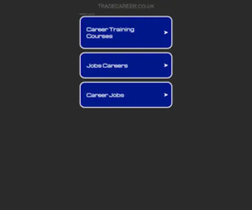 Tradecareer.co.uk(Trade Careers) Screenshot