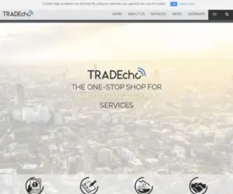 Tradecho.com(The One Stop Shop for MIFID II Transparency Services) Screenshot