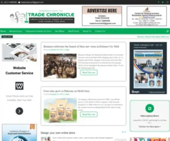 Tradechronicle.com(Trade Chronicle) Screenshot