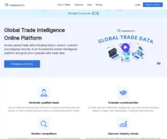 Tradedata.pro(Trade Data Pro) Screenshot