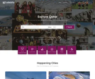 Tradedoha.com(Qatar Business Directory) Screenshot