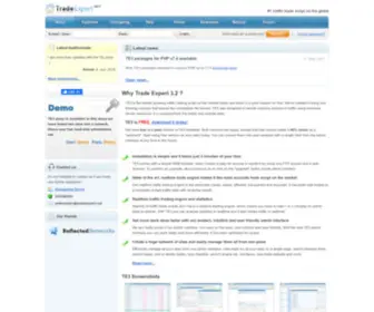 Tradeexpert.net(Trade Expert) Screenshot