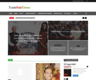 Tradefairtimes.com(TFT Home) Screenshot