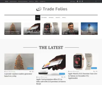 Tradefolios.com(My Blog) Screenshot