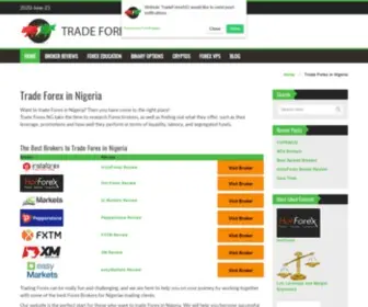 Tradeforex.ng(Forex in Nigeria) Screenshot