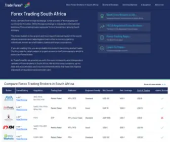 Tradeforexsa.co.za(Forex Trading South Africa) Screenshot