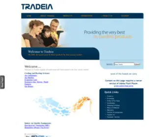 Tradeia.com(Tradeia sells Four Season Comfort inc) Screenshot