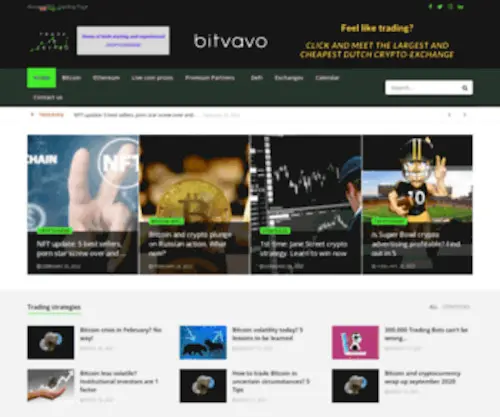 Tradeincrypto.com(Providing institutional insights for retail crypto investors) Screenshot
