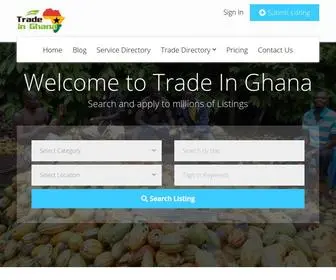 Tradeinghana.com(Grown in Ghana Made in Ghana) Screenshot