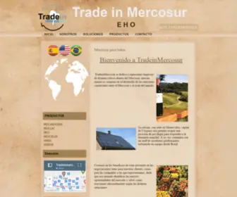 Tradeinmercosur.com(Trade) Screenshot