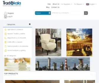 Tradekala.com(Iranian online b2b marketplace) Screenshot