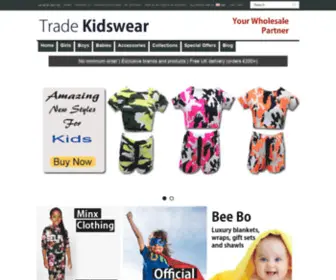 Tradekidswear.com(Wholesale Clothing Suppliers) Screenshot