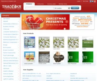 Tradekr.com(Manufacturers & Exporters) Screenshot
