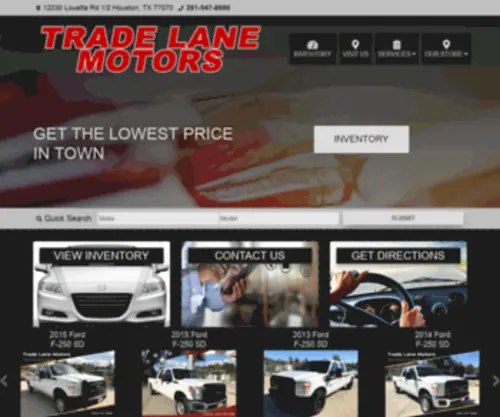 Tradelanemotors.com(Tradelanemotors) Screenshot