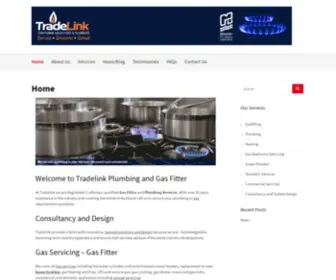 Tradelink.co.nz(Plumbing and Gas Fitter Tradelink Kitchens Bathrooms Servicing) Screenshot