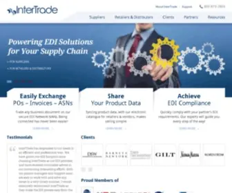 Tradelinks.net(Home of InterTrade a B2B E) Screenshot