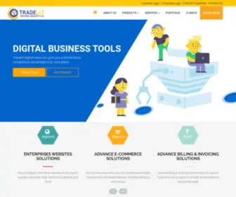 Tradelitindia.com(Treadelit The Digital Business Tools) Screenshot