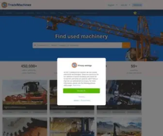 Trademachines.com.pk(All used industrial equipment online on TradeMachines) Screenshot